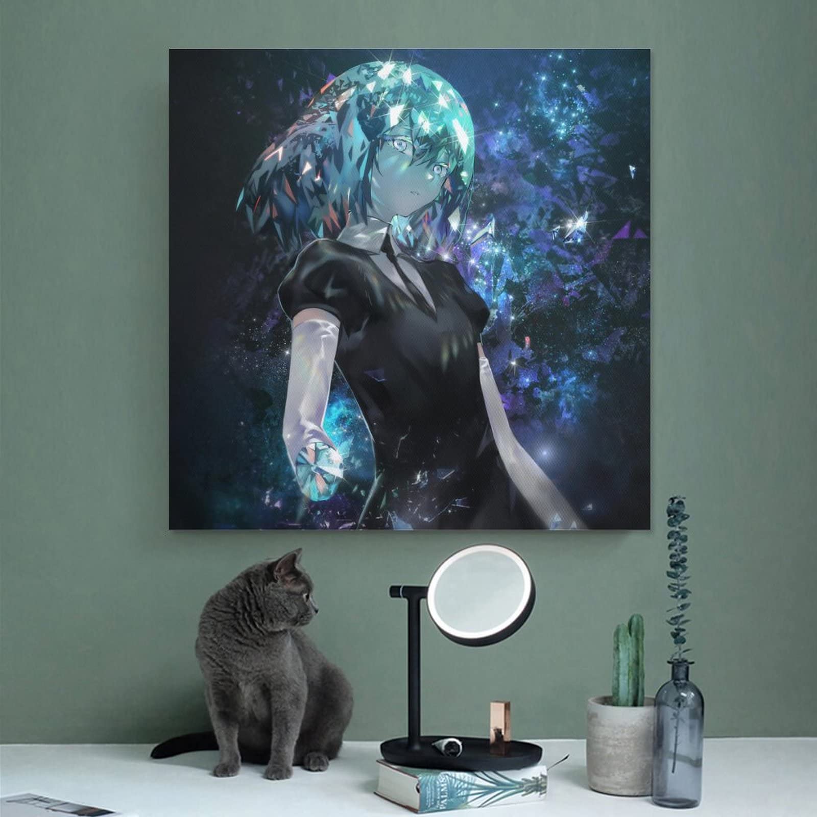 Amazon.co.jp: ポスター 宝石の国 フォスフォフィライト 絵画 壁掛け